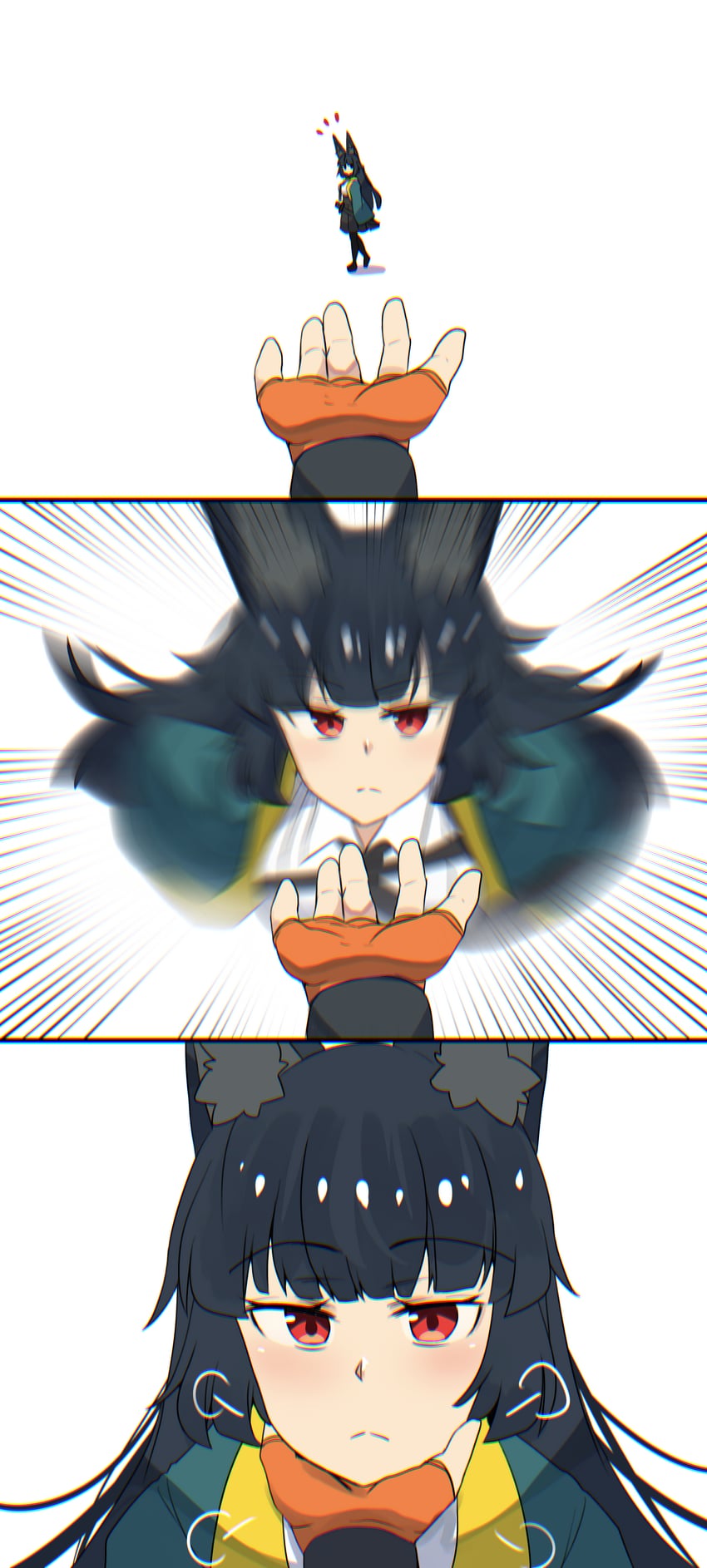 hoshimi miyabi and belle (zenless zone zero) drawn by hinghoi
