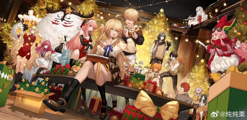 artoria pendragon, mash kyrielight, fujimaru ritsuka, emiya shirou, baobhan sith, and 15 more (fate and 1 more) drawn by arlizi