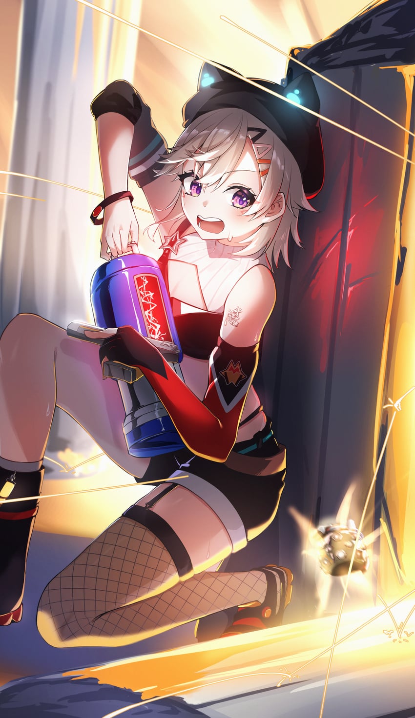 komori met (vspo! and 1 more) drawn by ryo-taso