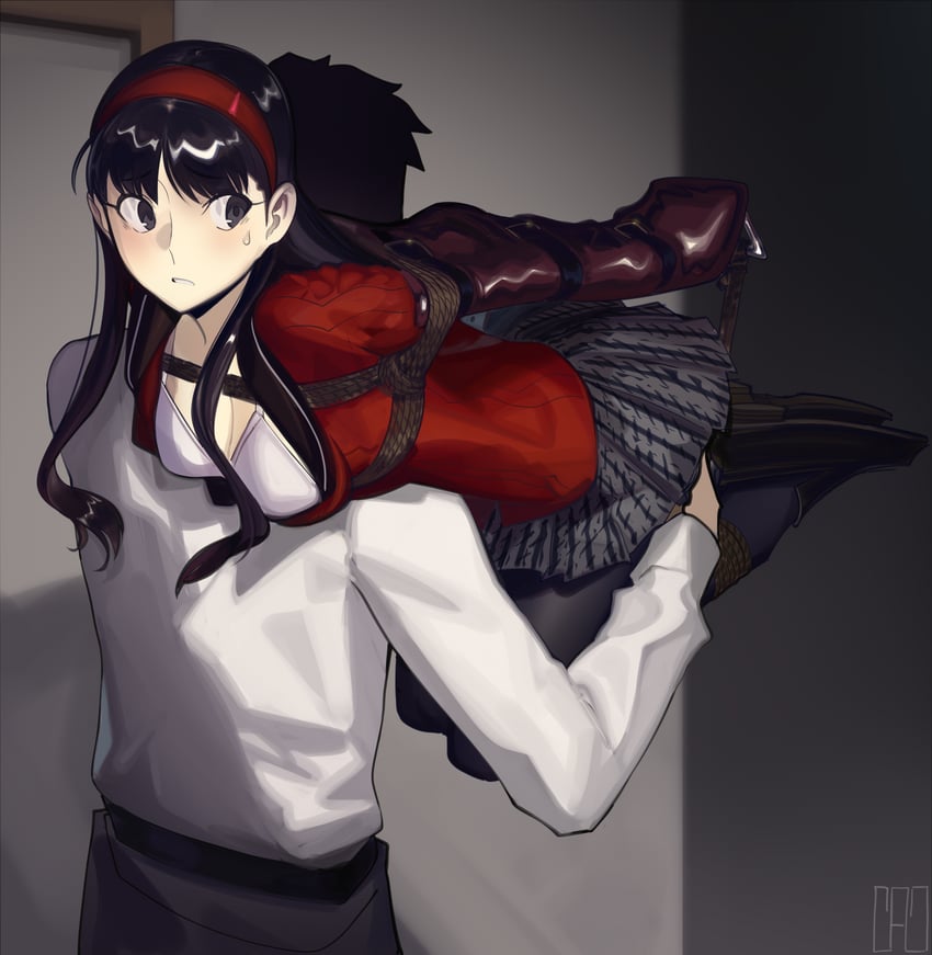 amagi yukiko (persona and 1 more) drawn by cad_(caddo)