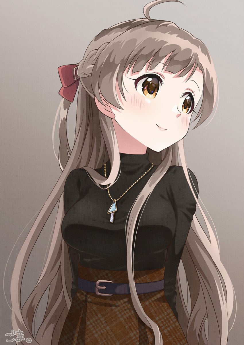 hakozaki serika (idolmaster and 1 more) drawn by goma_konbu