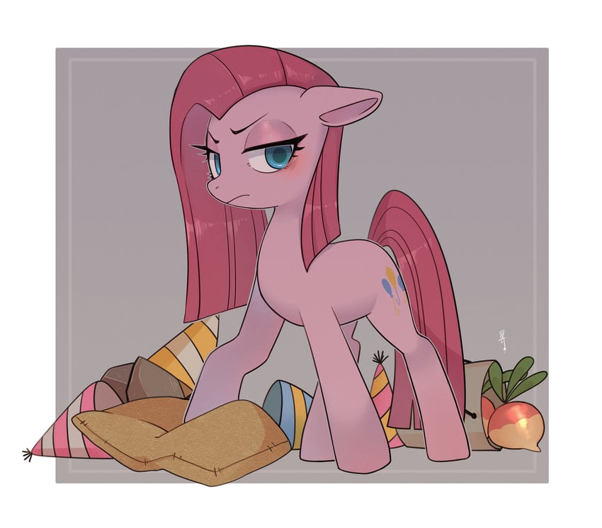 pinkie pie and pinkamena diane pie (my little pony and 1 more) drawn by choco_hosikawa