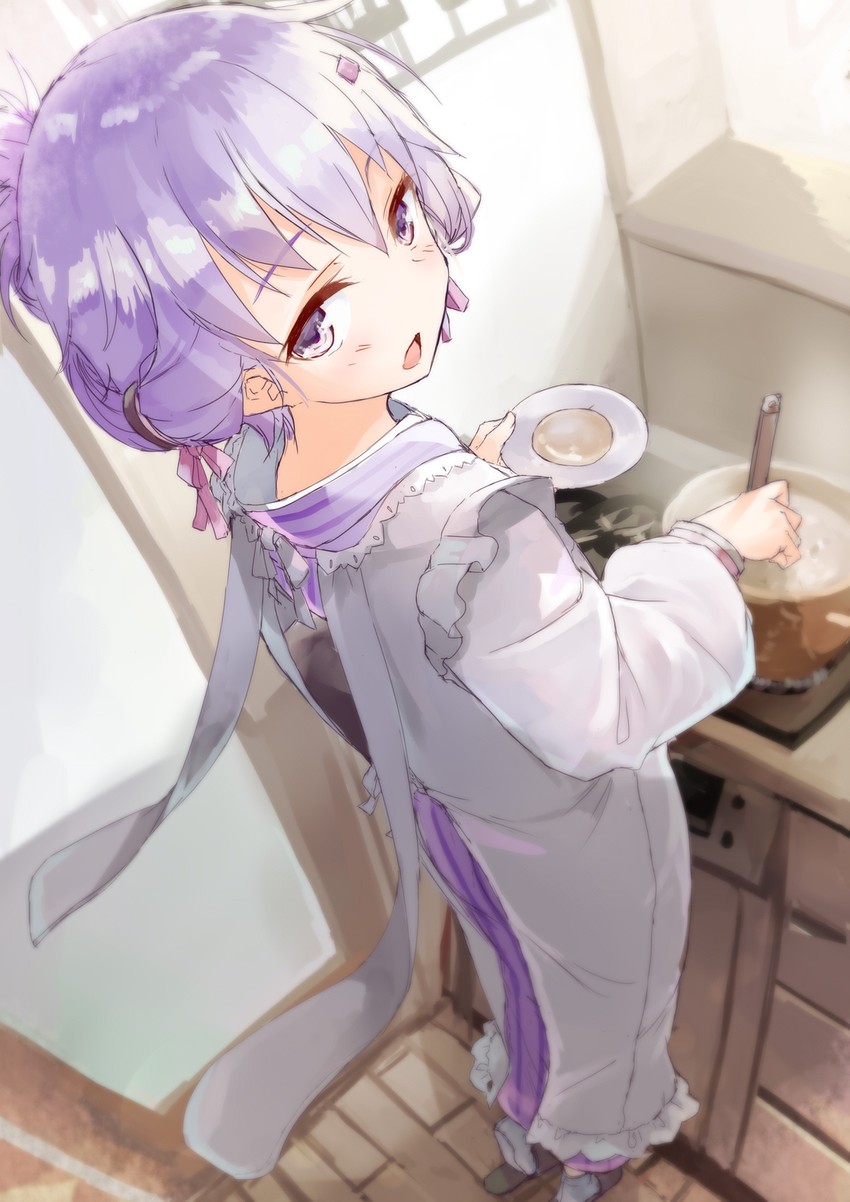 yuzuki yukari and kappougi yukari (vocaloid and 1 more) drawn by daidou_(demitasse)
