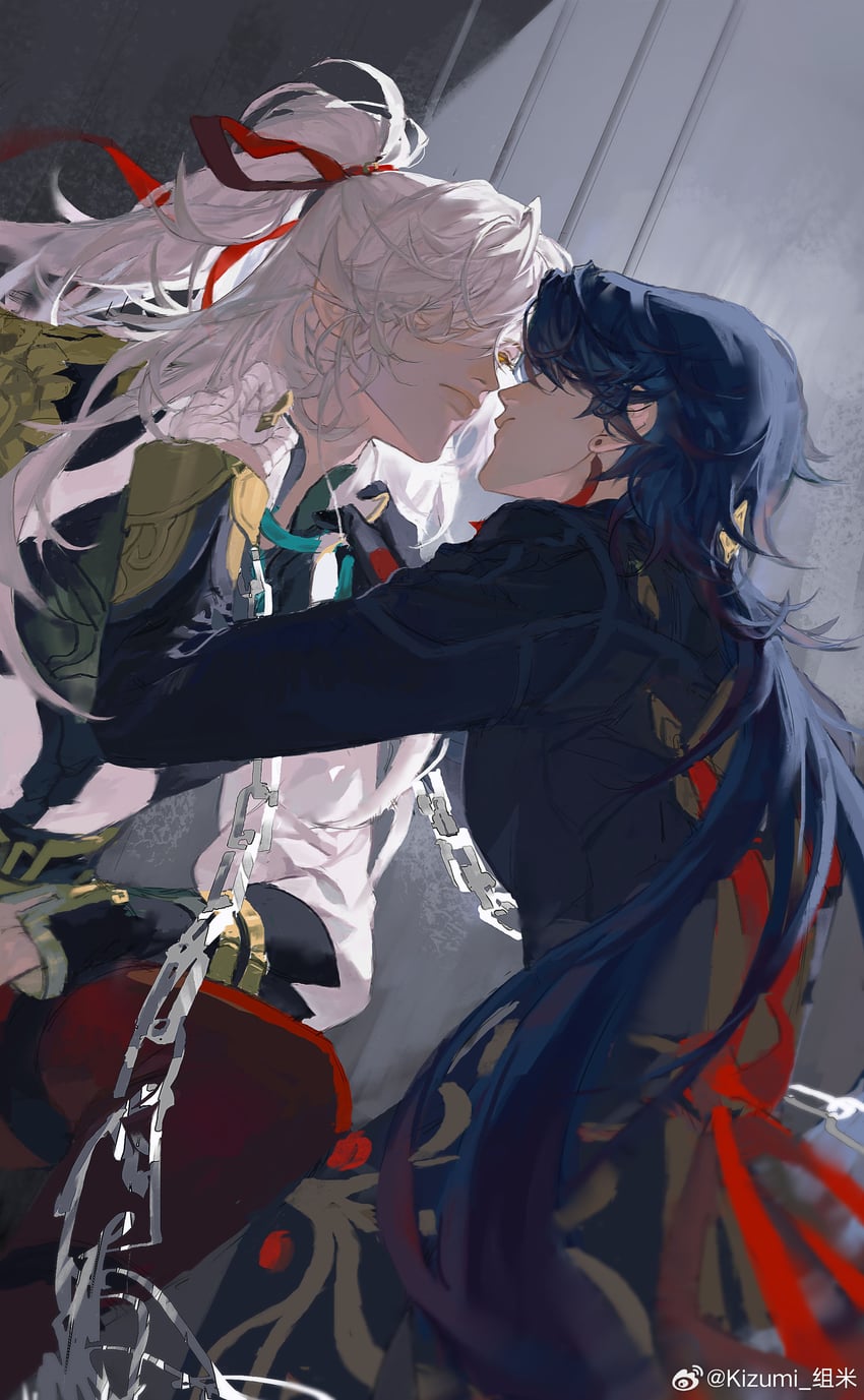 blade and jing yuan (honkai and 1 more) drawn by kizumi