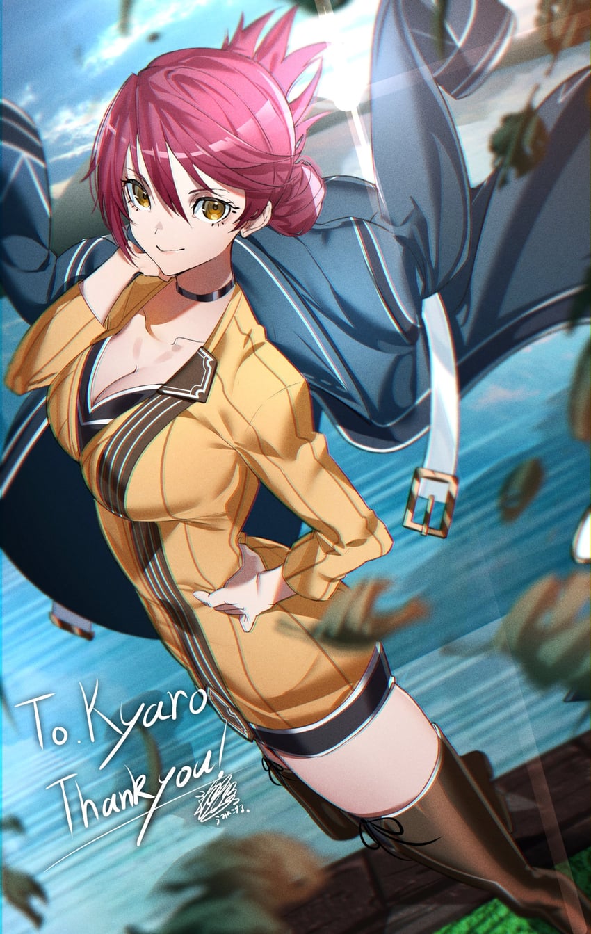 sara valestein (eiyuu densetsu and 2 more) drawn by azarashi_(azrsot)