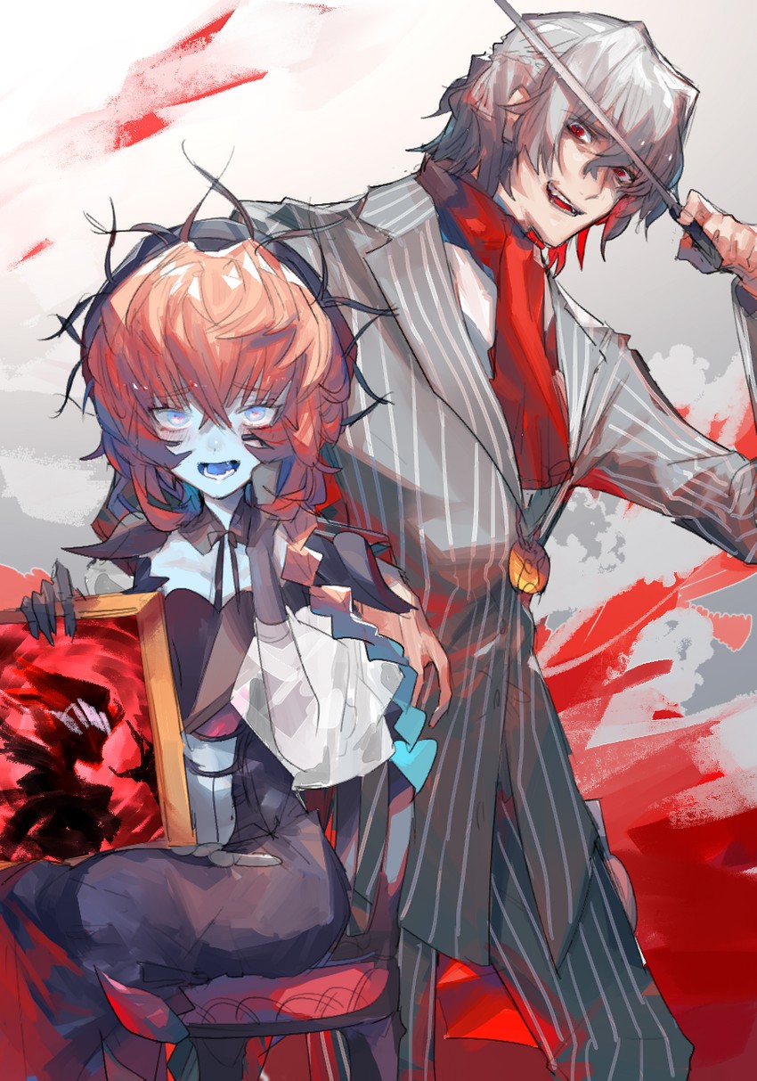 van gogh and antonio salieri (fate and 1 more) drawn by chikichi
