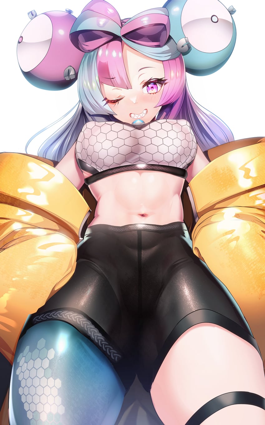 iono (pokemon and 1 more) drawn by silly_(marinkomoe)