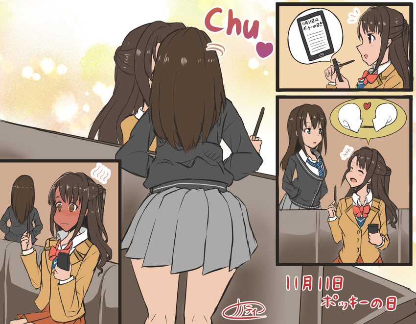 shibuya rin and shimamura uzuki (idolmaster and 1 more) drawn by nanoty