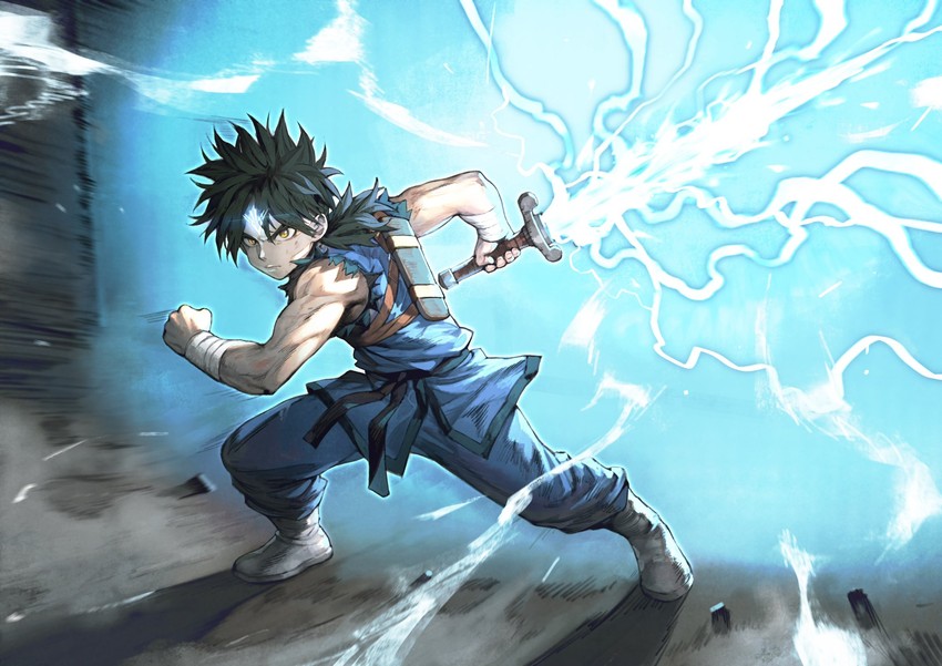 dai (dragon quest and 1 more) drawn by jun_(navigavi)
