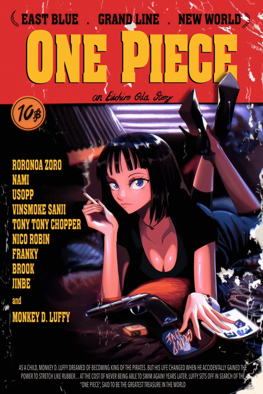 nico robin (one piece and 1 more) drawn by opalis