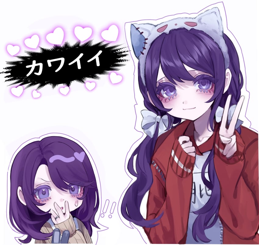 asahina mafuyu and asahina mafuyu's mother (project sekai) drawn by jishou_210