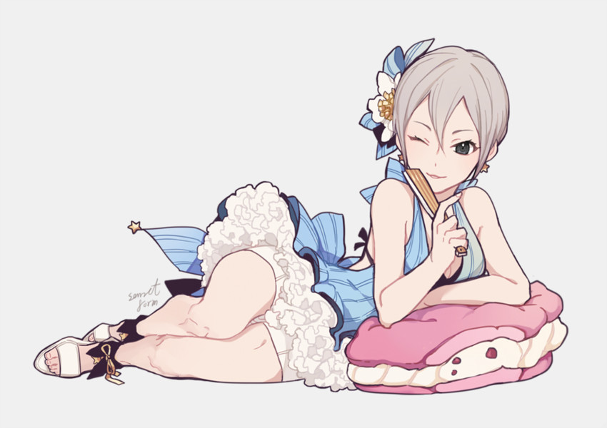 shiomi syuko (idolmaster and 1 more) drawn by sonnet_form