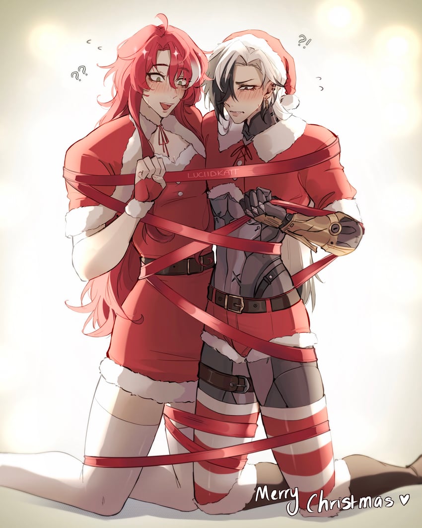 boothill and argenti (honkai and 1 more) drawn by luciidkatt