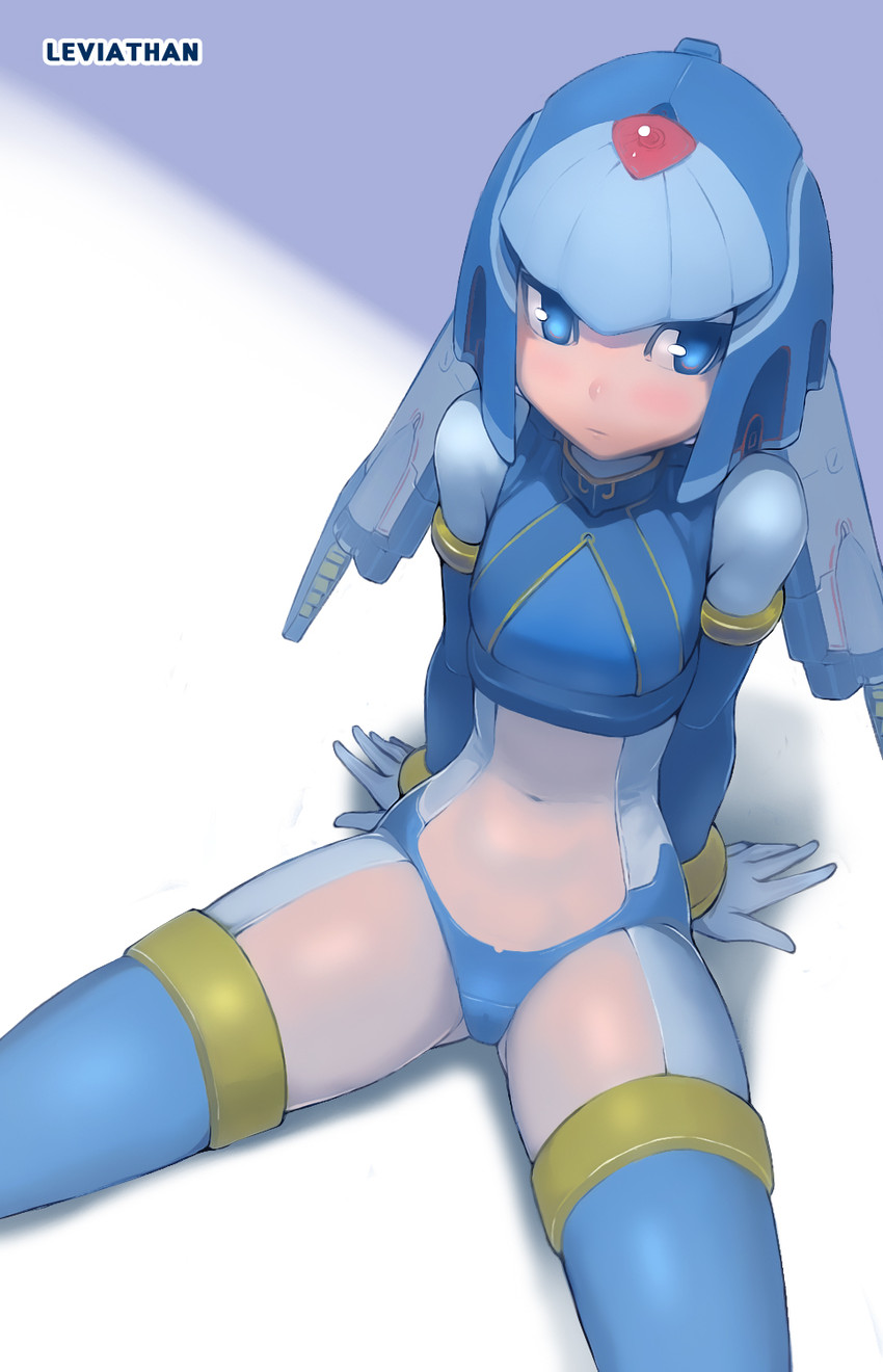 fairy leviathan (mega man and 1 more) drawn by ladic