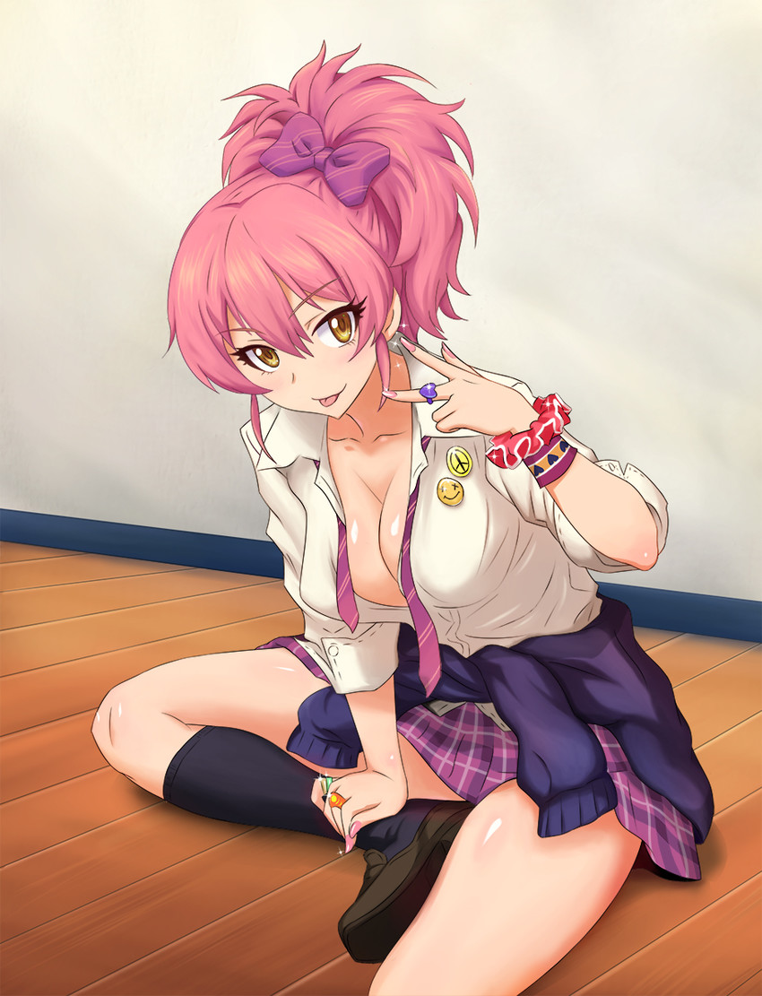 jougasaki mika (idolmaster and 1 more) drawn by yomo_yuusuke