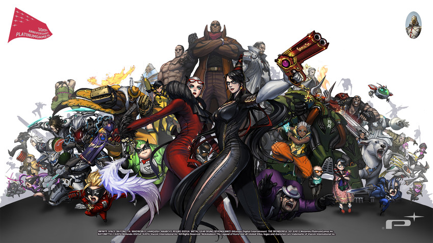 bayonetta, korra, raiden, jeanne, cereza, and 26 more (metal gear and 12 more)