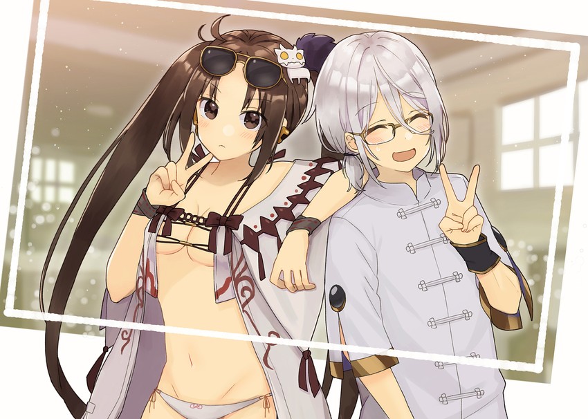 yu mei-ren and prince of lan ling (fate and 1 more) drawn by aisawa_natsu