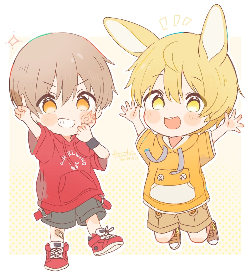 rotto and noru (original) drawn by far_tarooo