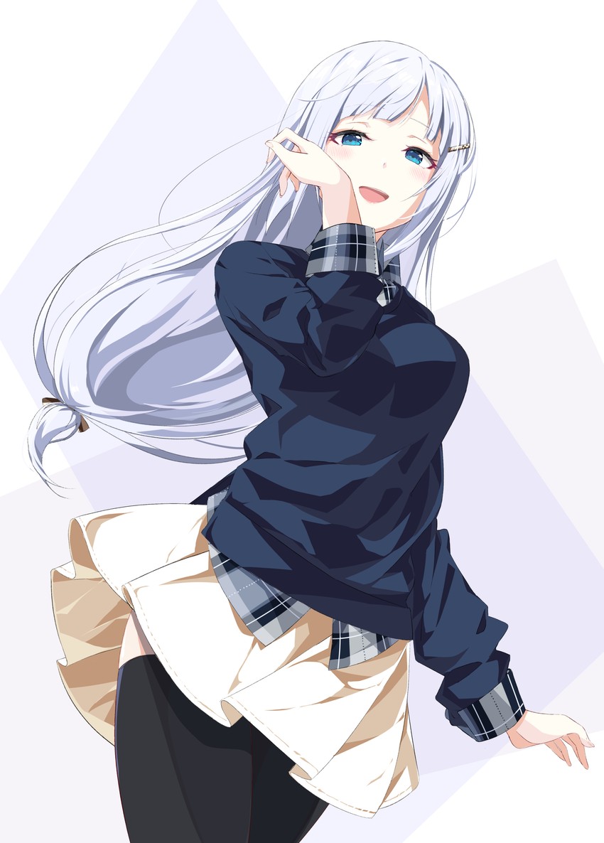 shiraishi tsumugi (idolmaster and 2 more) drawn by dice_gt