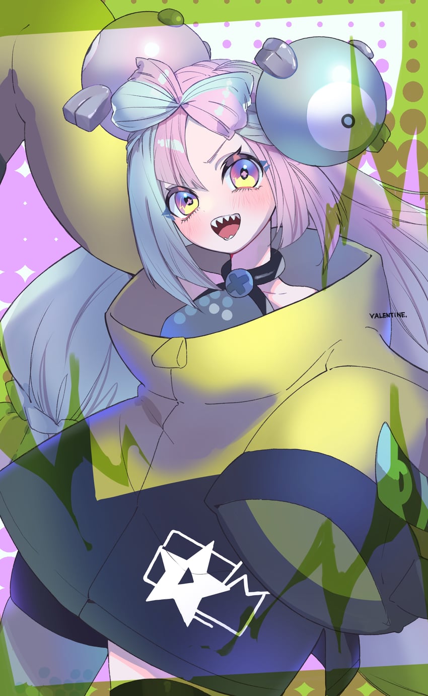 iono (pokemon and 1 more) drawn by valentine_(02140314c)