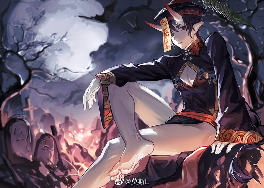 shuten douji (fate and 1 more) drawn by mosi_l