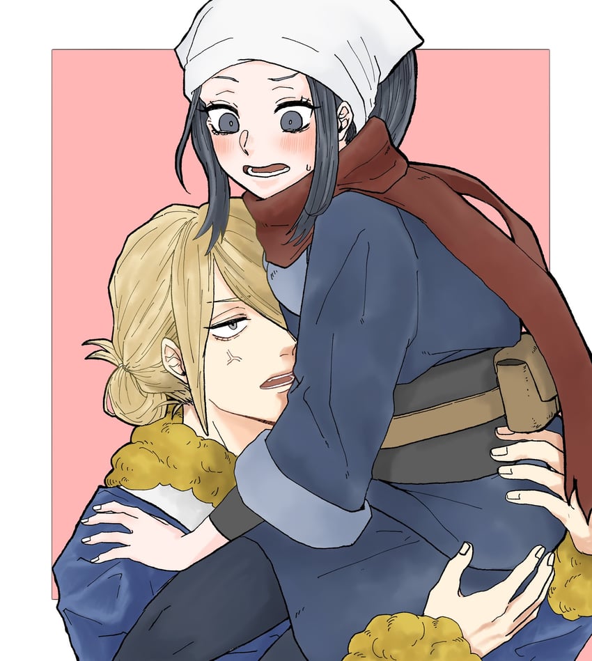 akari and volo (pokemon and 1 more) drawn by nnicocon