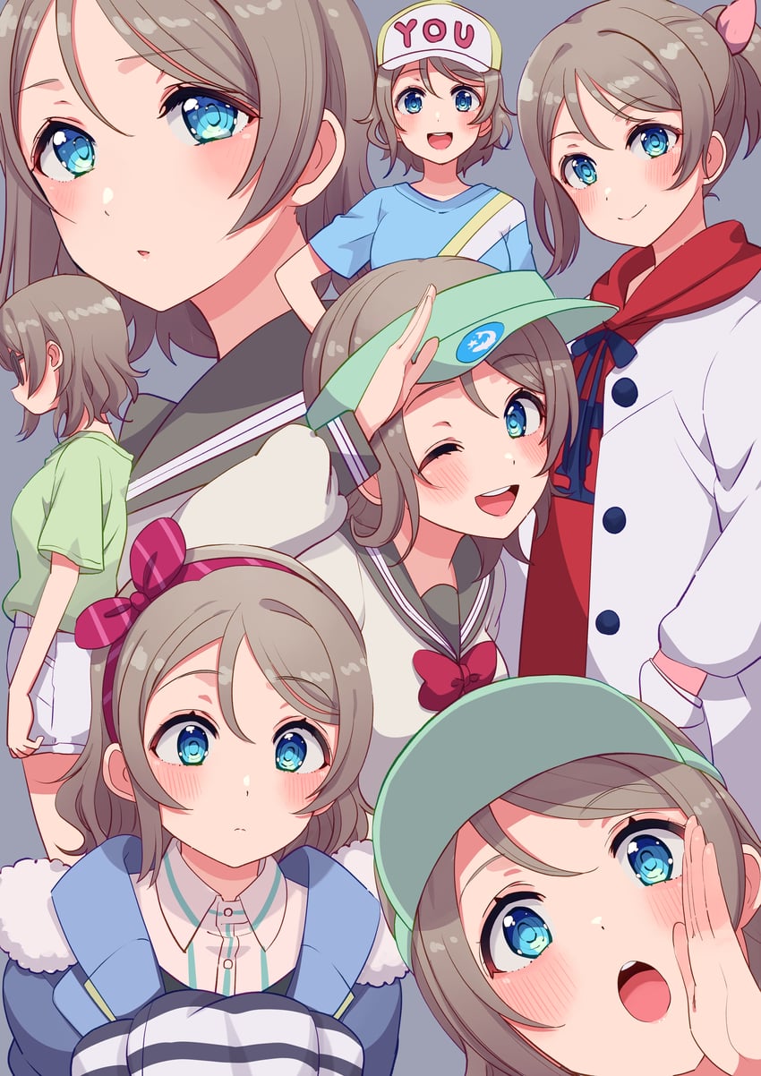 watanabe you (love live! and 1 more) drawn by cream_(nipakupa)