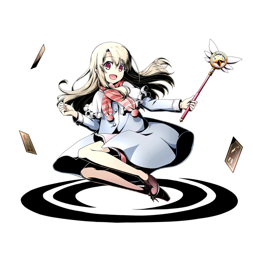 illyasviel von einzbern and magical ruby (fate and 2 more) drawn by ucmm