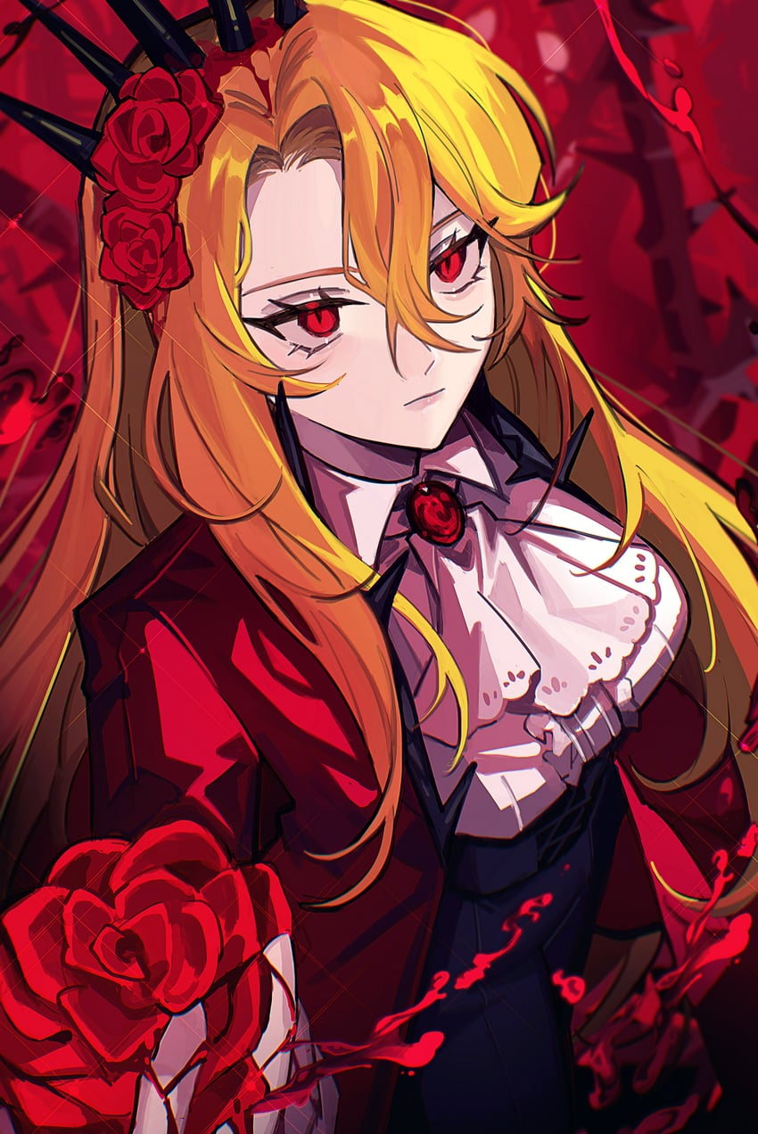 don quixote and four-hundred roses (project moon and 1 more) drawn by yasuihiruya