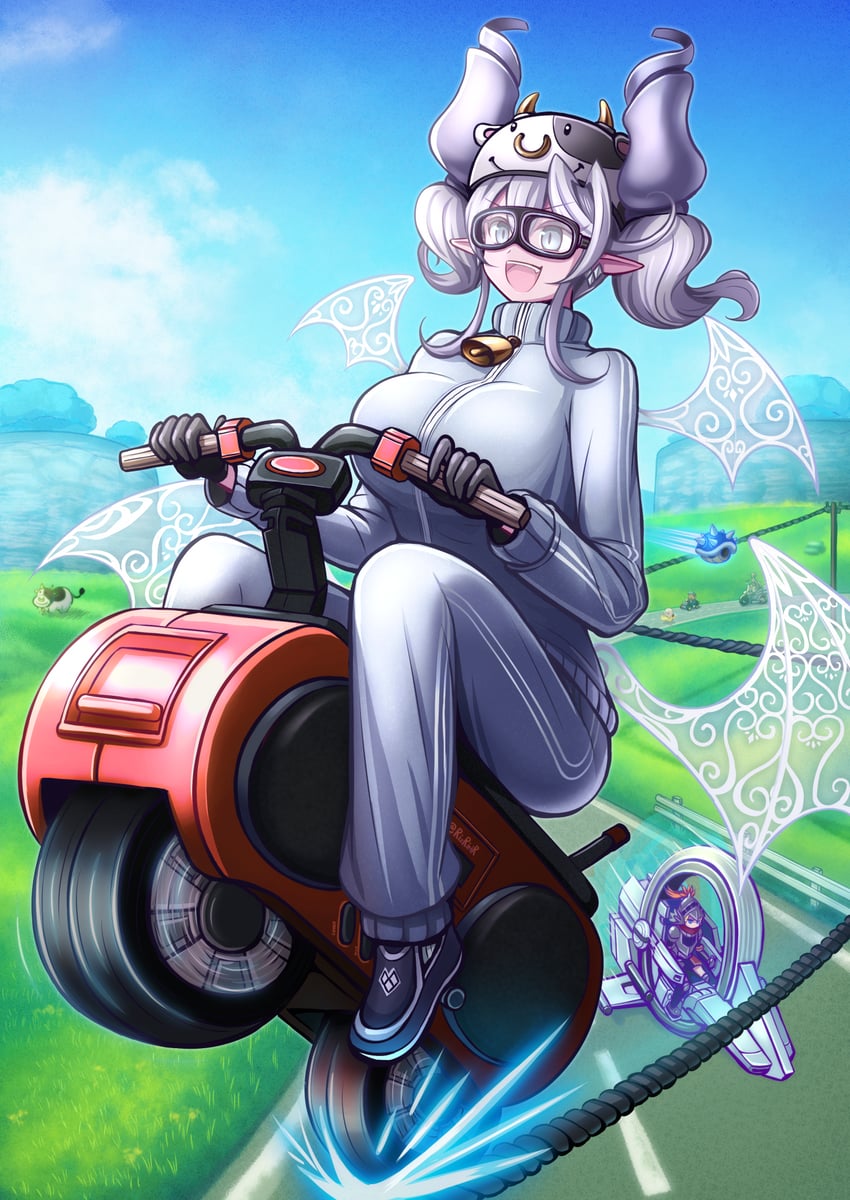 kirby, mario, lovely labrynth of the silver castle, knight, and moo moo (yu-gi-oh! and 7 more) drawn by akisame_rizu