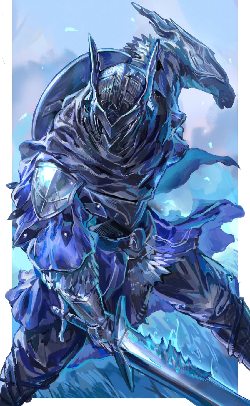 wylder (elden ring and 1 more) drawn by nameno92372763