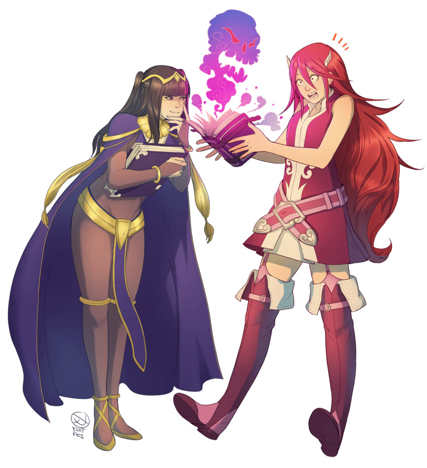 tharja and cordelia (fire emblem and 1 more) drawn by ticcy
