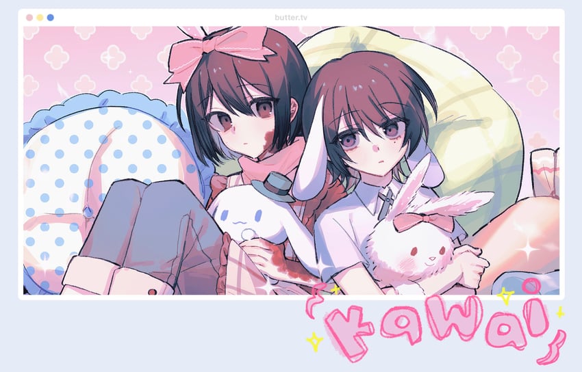 cinnamoroll, liu qingcheng, wish me mell, and zhong meng (sanrio and 2 more) drawn by taoxi