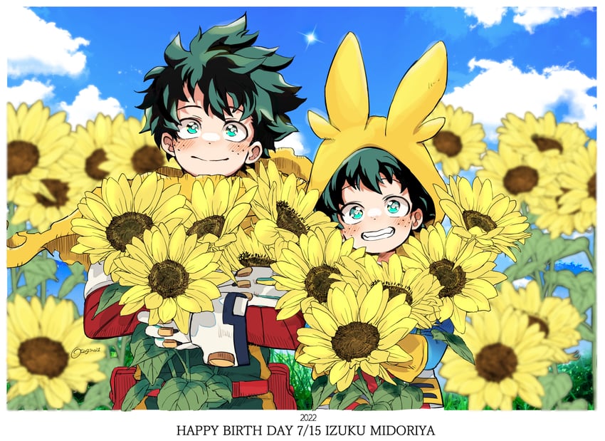 midoriya izuku (boku no hero academia) drawn by otogino31