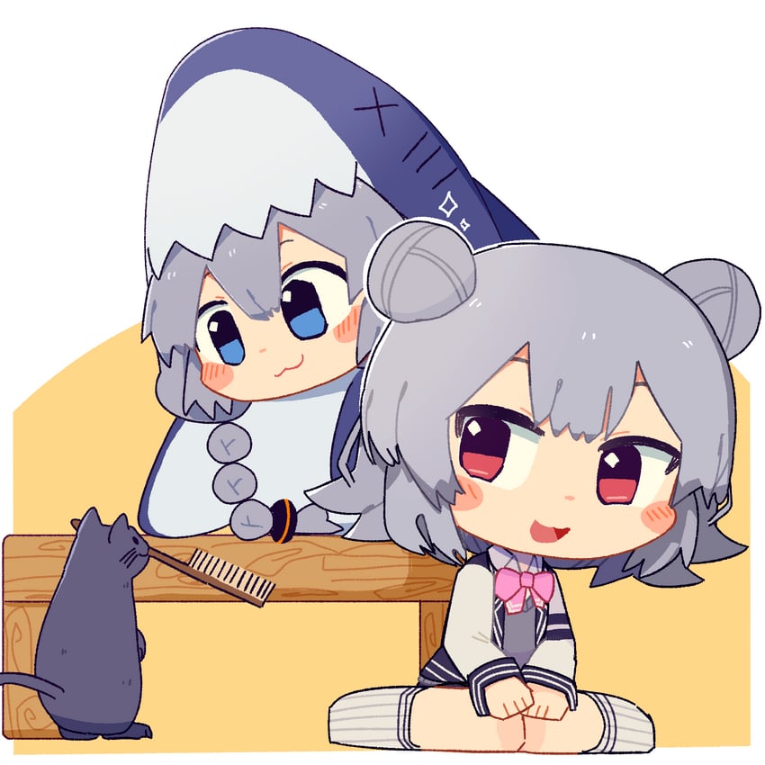 kizuna akari and koharu rikka (vocaloid and 3 more) drawn by konohoshi