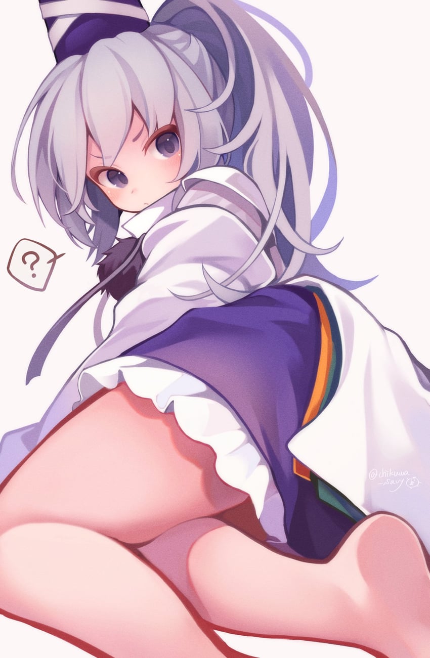 mononobe no futo (touhou and 1 more) drawn by chikuwa_savy