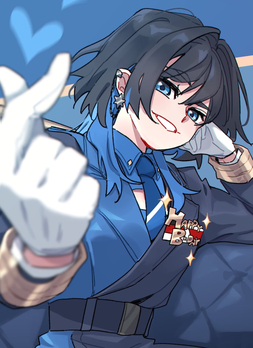 ouro kronii (hololive and 1 more) drawn by anco_(platanity)