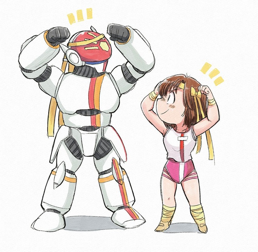 takaya noriko and rx-7 (top wo nerae!) drawn by tsubobot