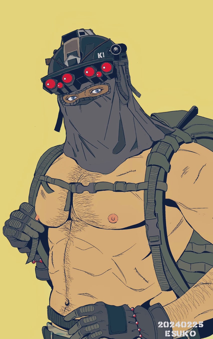 konig (call of duty and 1 more) drawn by esuko_(radio298)