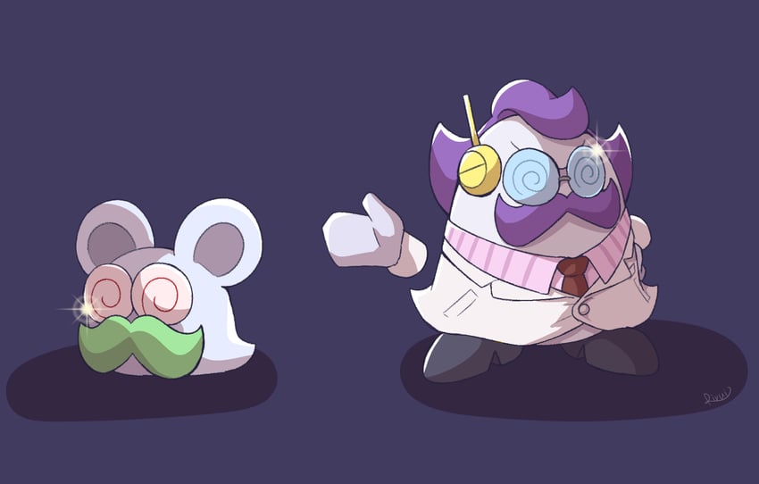 max profitt haltmann and doc (kirby and 2 more) drawn by riru_ash