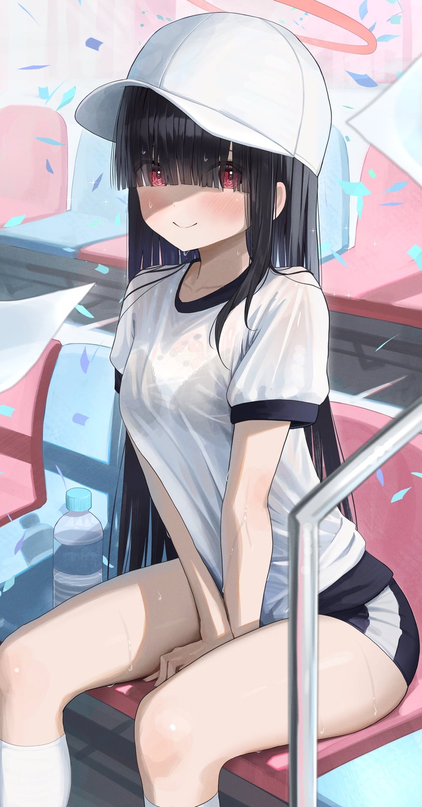 justice task force member (blue archive) drawn by hidulume