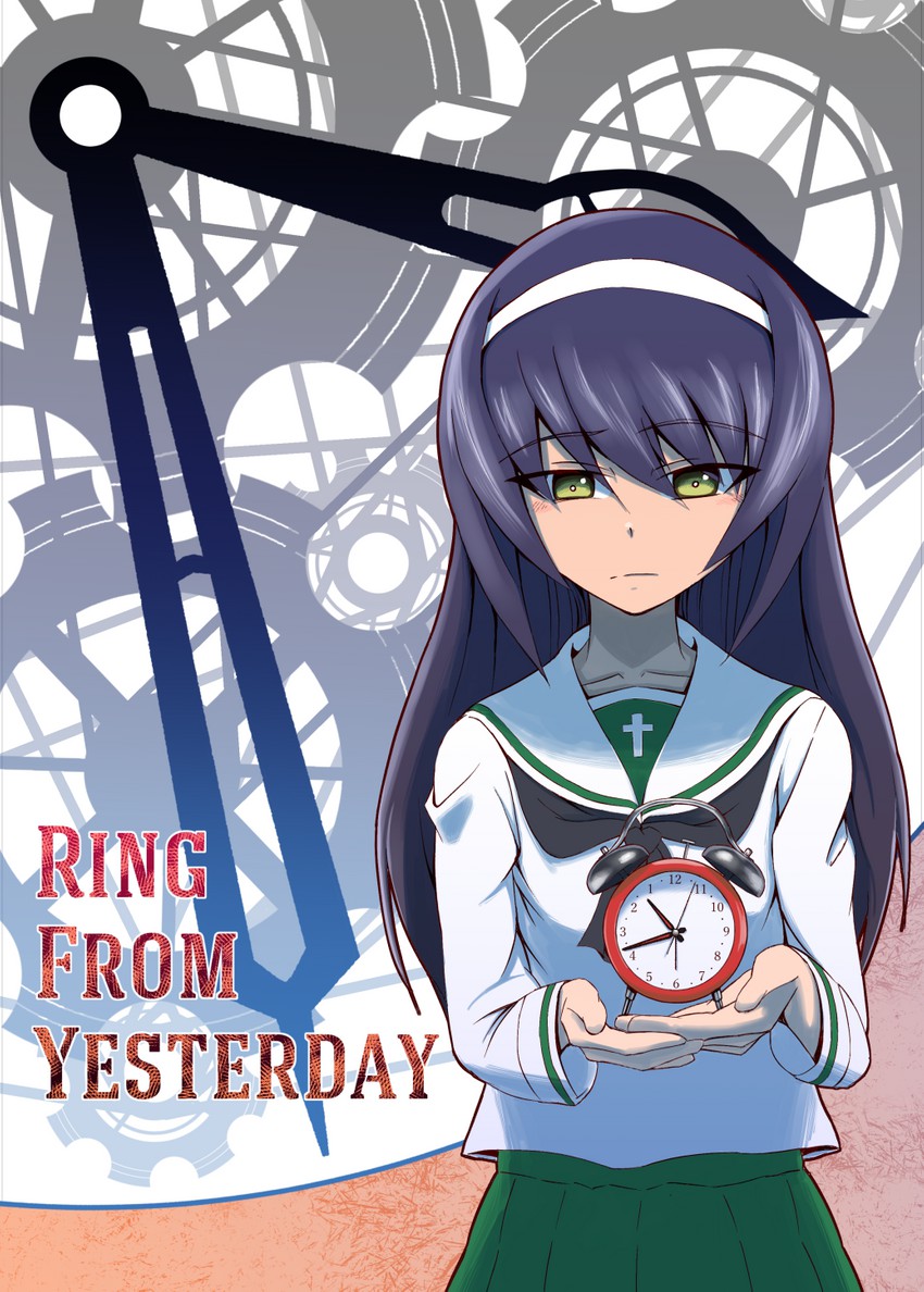 reizei mako (girls und panzer) drawn by moku_x_moku