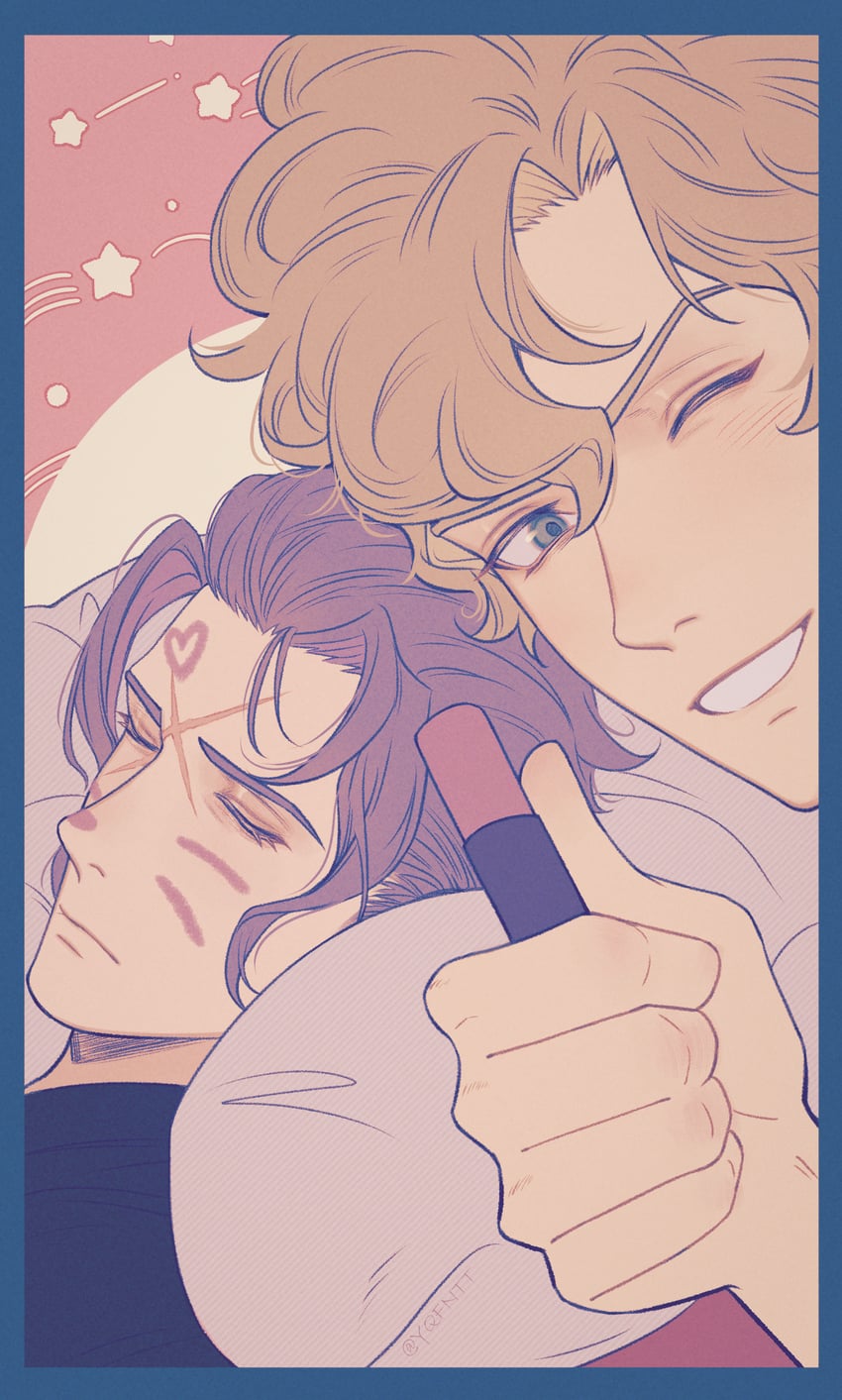barok van zieks and herlock sholmes (ace attorney and 1 more) drawn by kaze_(yznyttdgs)