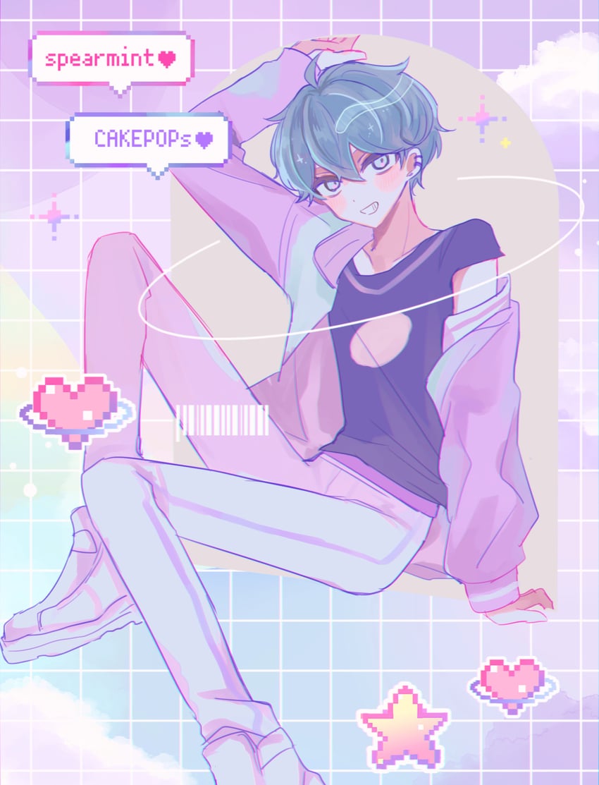 spearmint cookie (cookie run and 1 more) drawn by mamimumemo