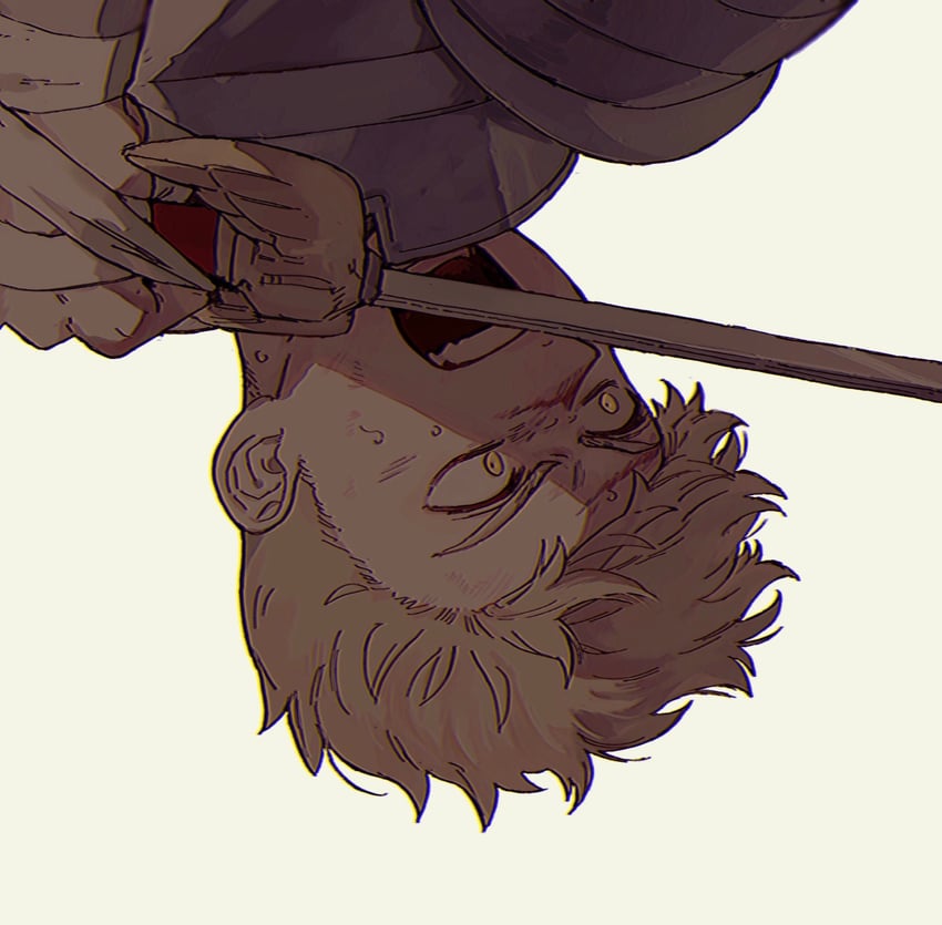 laios touden and kensuke (dungeon meshi) drawn by zarame_pfpf