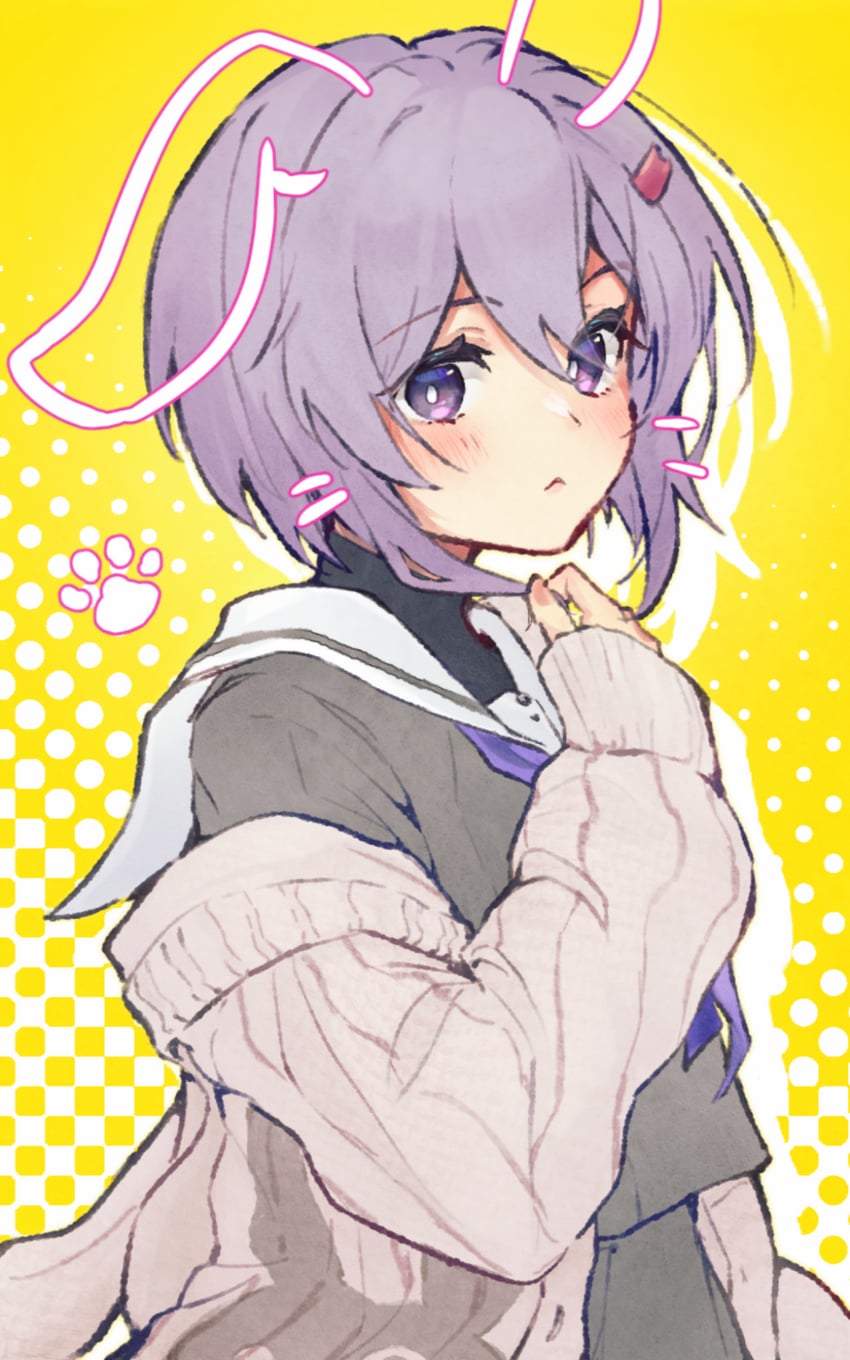 yuzuki yukari (voiceroid and 1 more) drawn by suama_(haruichi)