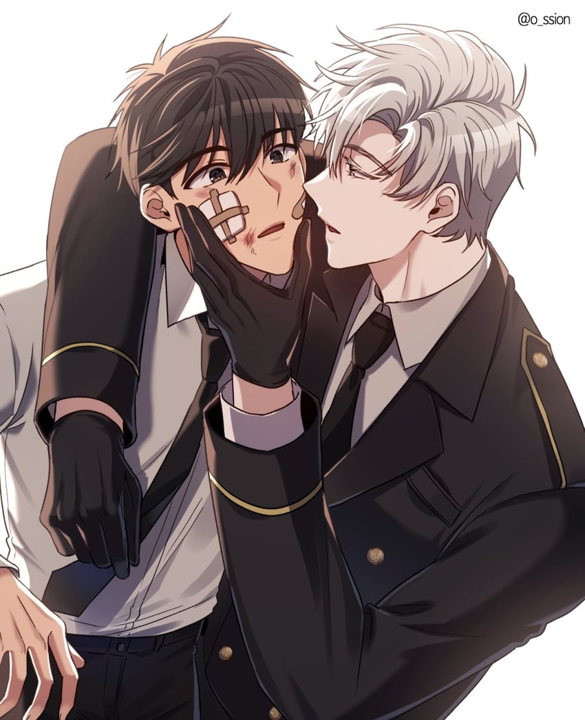 jeong taeui and ilay riegrow (passion) drawn by o_ssion