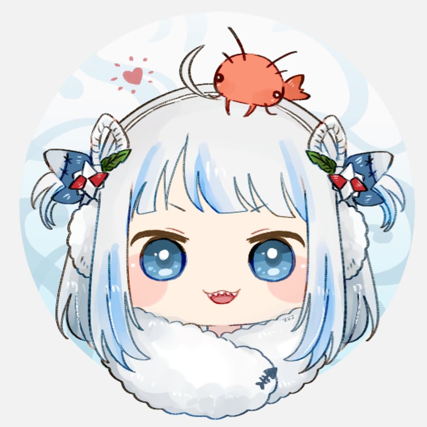 gawr gura (hololive and 1 more) drawn by tenmiyakiyo
