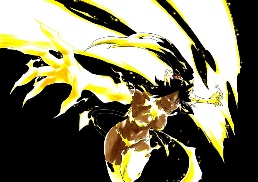 shihouin yoruichi (bleach and 1 more) drawn by ken'ichi_(ken1ro_u)