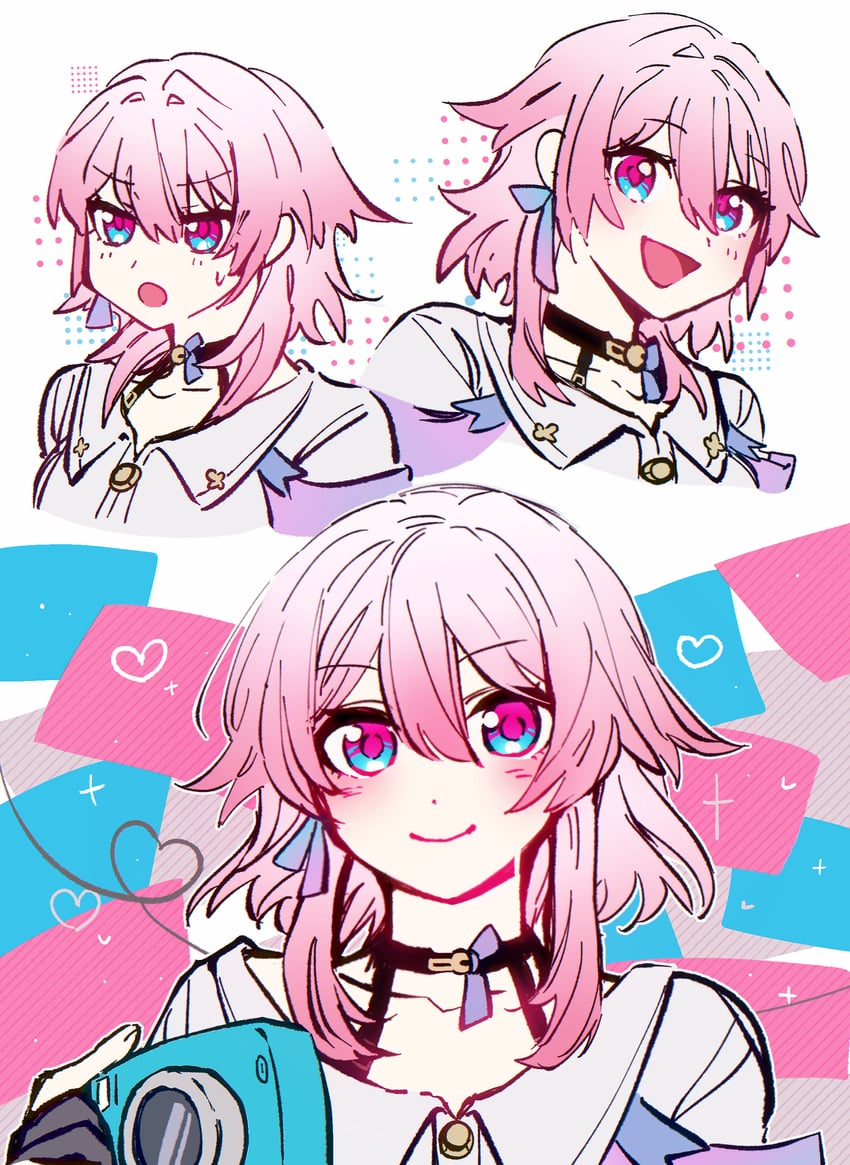 march 7th (honkai and 1 more) drawn by higasa140cc